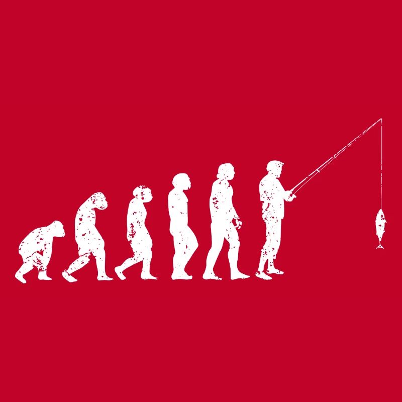 Évolution pêche pêcheur pêcheur pêche humanité