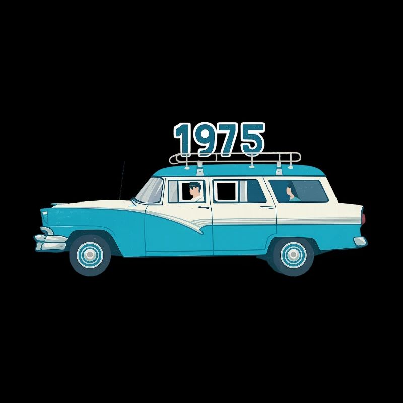 1975 Oldtimer mit Holzdach