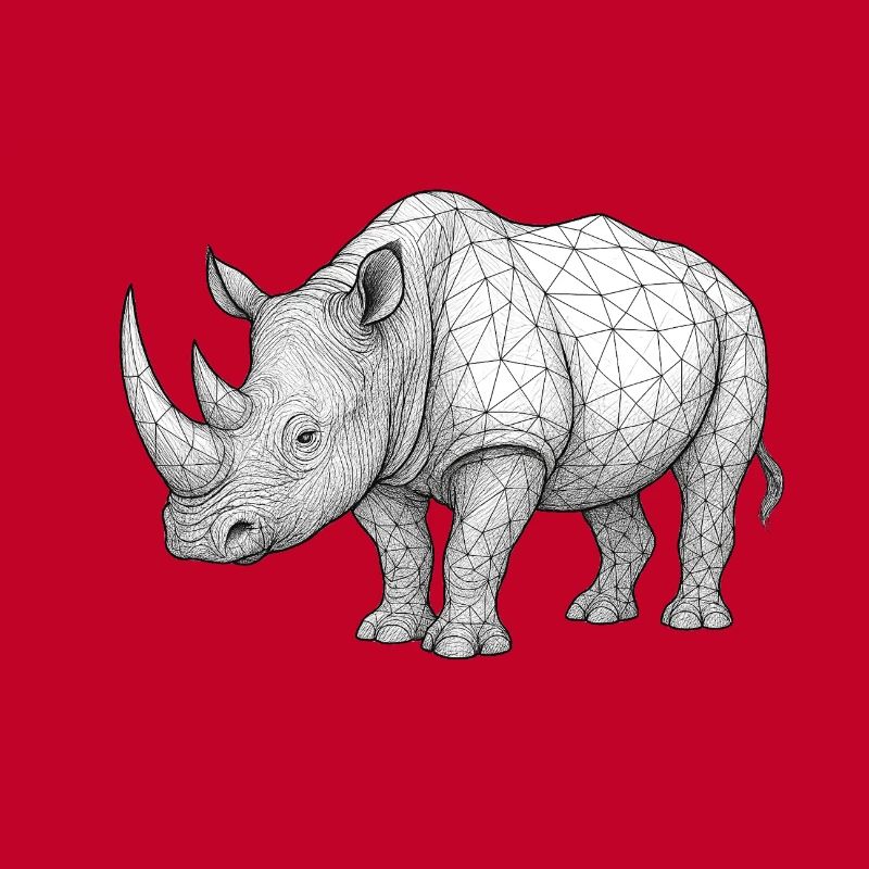 Rhino Wireframe Pattern