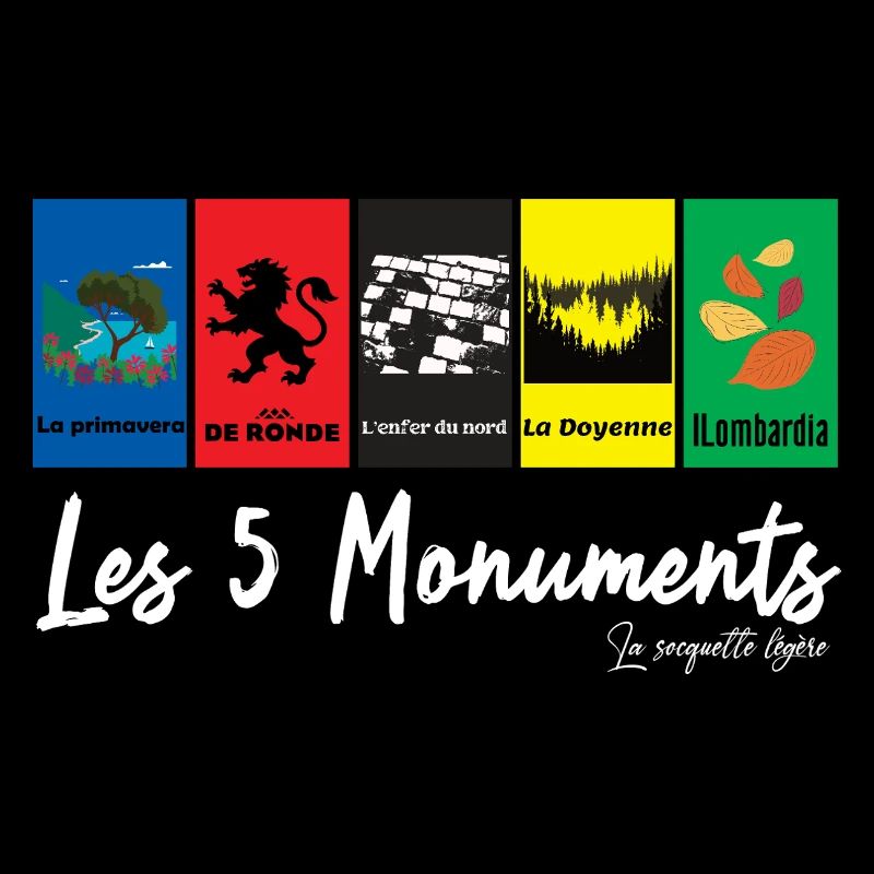 Die 5 Monumente - Radrennen