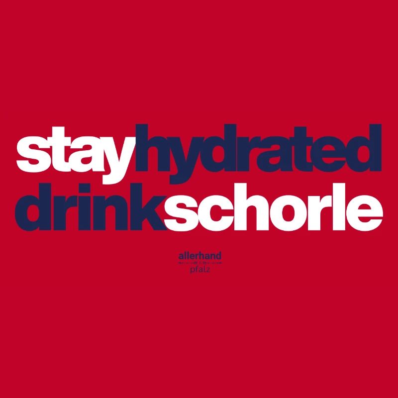Restez hydraté, boissons spritzer