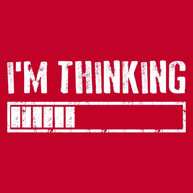 I'M THINKING Loading Gaming Computer Humor