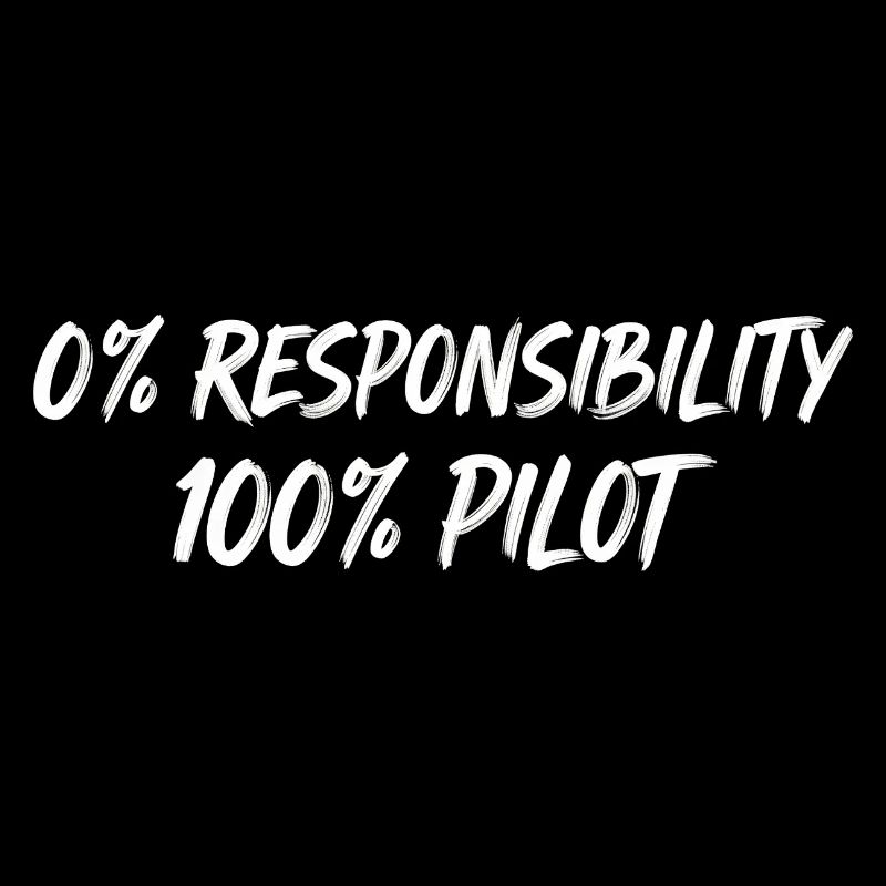 0% Responsibility 100% Pilot