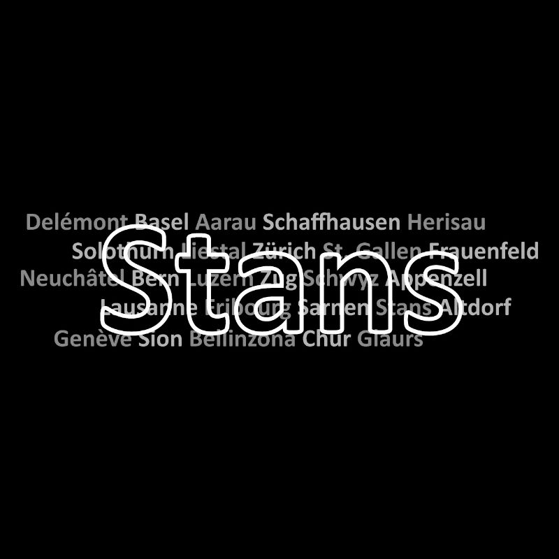 Schweizer Städte Stans