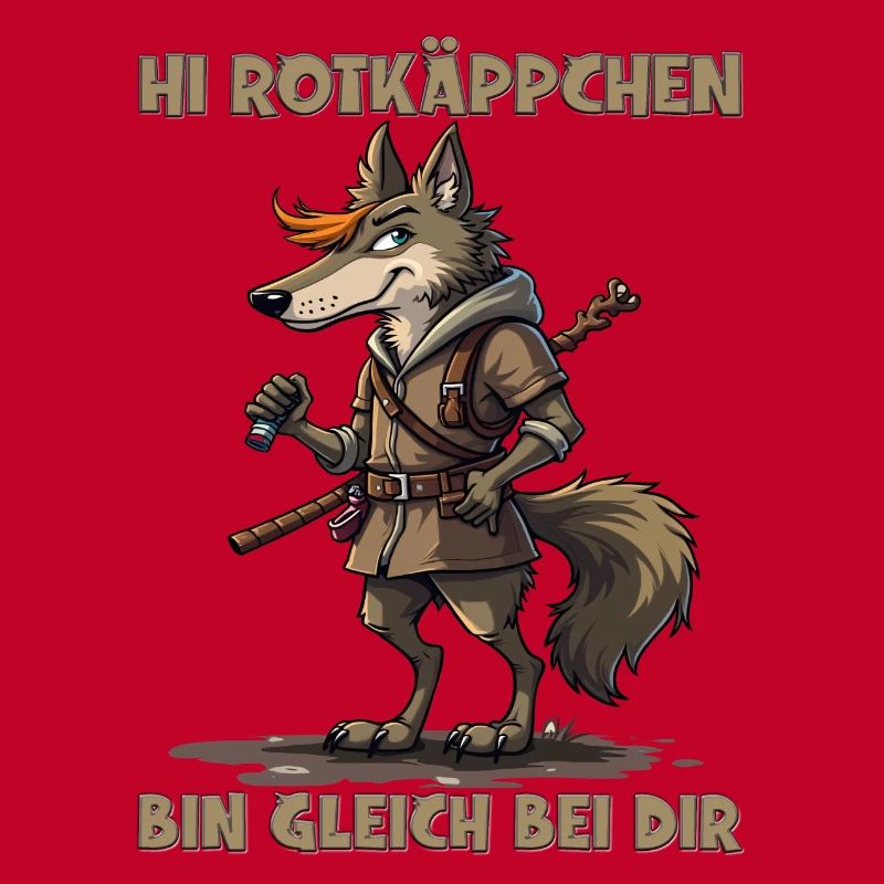 Rotkäppchen - Ich bin gleich bei Dir - deutsch