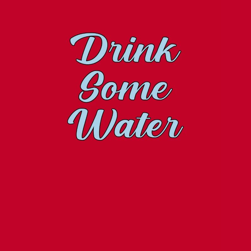 Buvez de l’eau scripte