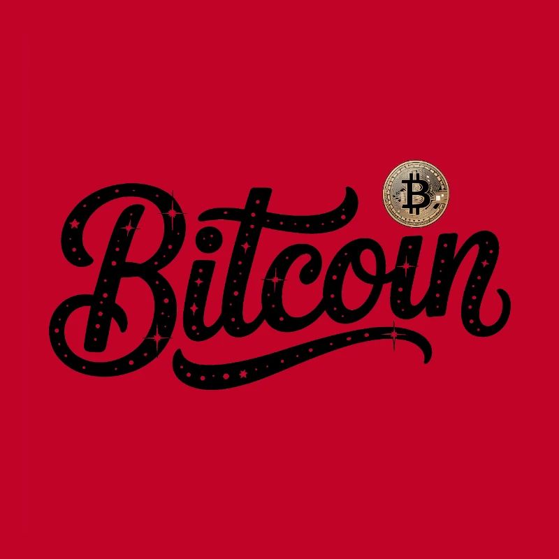 Bitcoin Logo - Crypto Coding Sticker