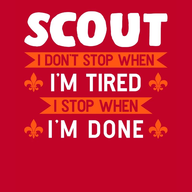Scouting Scouting Mountains Geschenk