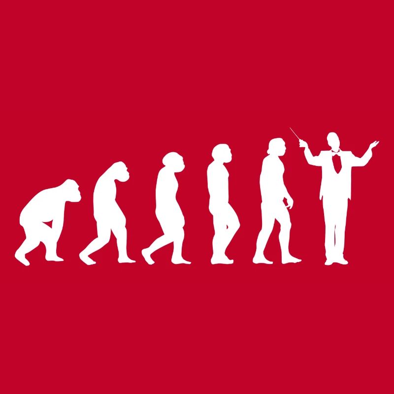 Musiker Dirigenten Evolution Dirigent Musik Band