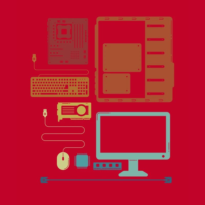 Retro Hardware Admin IT Operations Computer Scientist