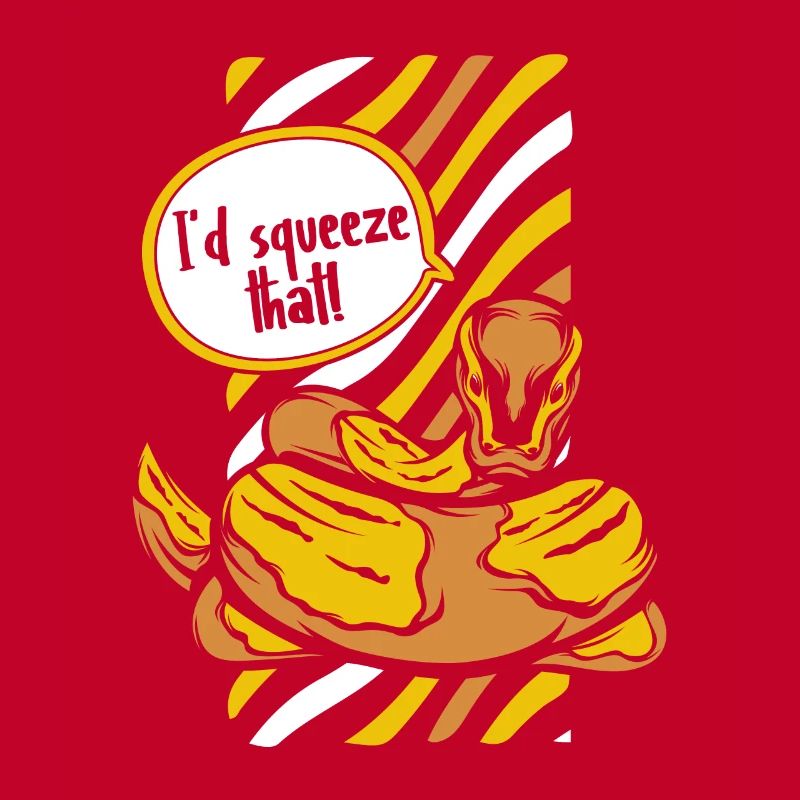 I'd Squeeze That Python Schlange Banana Ball