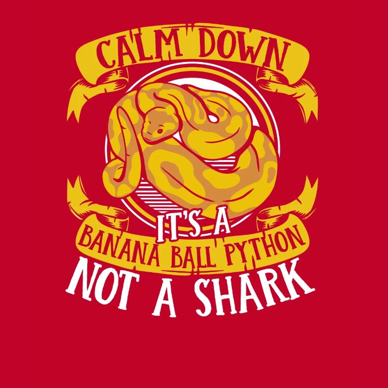 Calmez-vous, ce n’est pas une boule de banane de python de requin