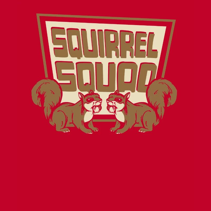Squirrel Squad Squirrel Fuchshörnchen Eichhörnchen