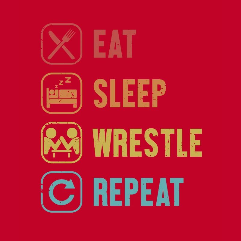 Manger Dormir Lutter Répéter Techniques Exercice Bras