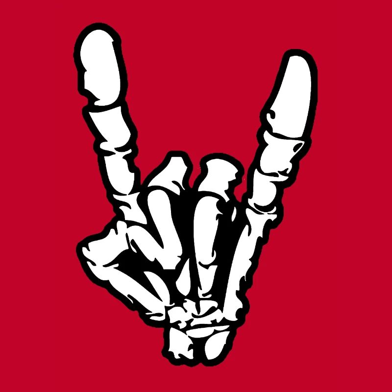 Rock'n'Roll- oder Heavy-Metal-Handzeichen *