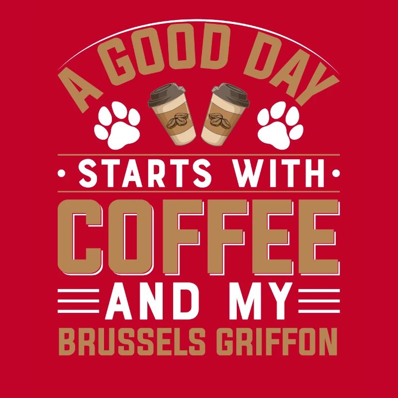 Brüssel Griffon Brüsseler Hunderasse Kaffee