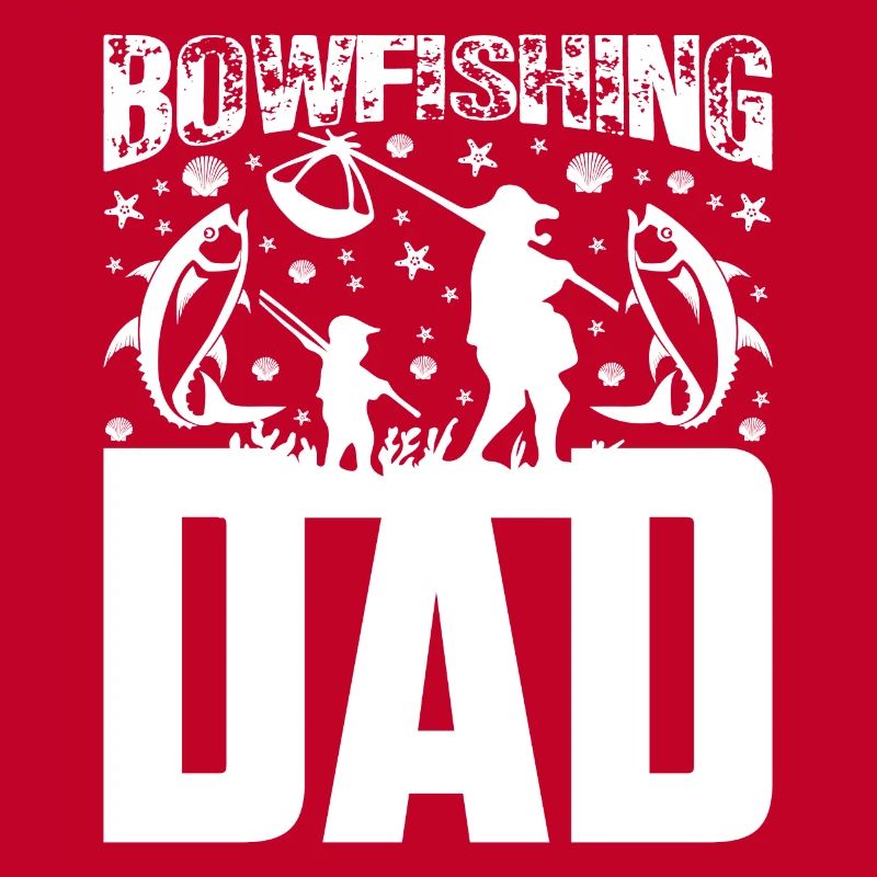 Bogenfischer Bogenfischen Bogenangeln Vater Papa