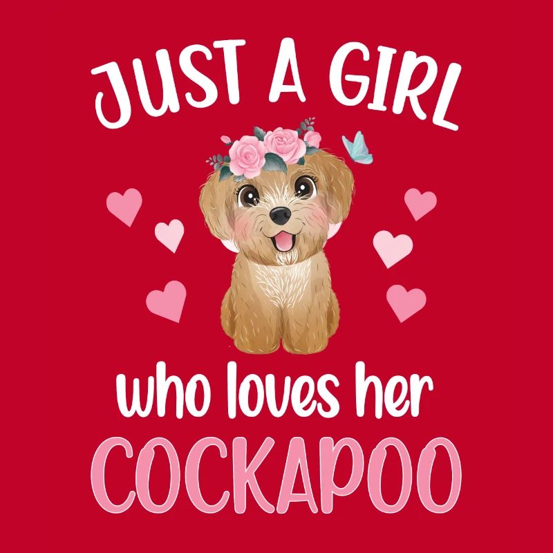 Cockapoo Mädchen Cockapoo Mama Hundeliebhaberin