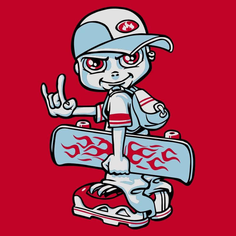 Skater boy flex