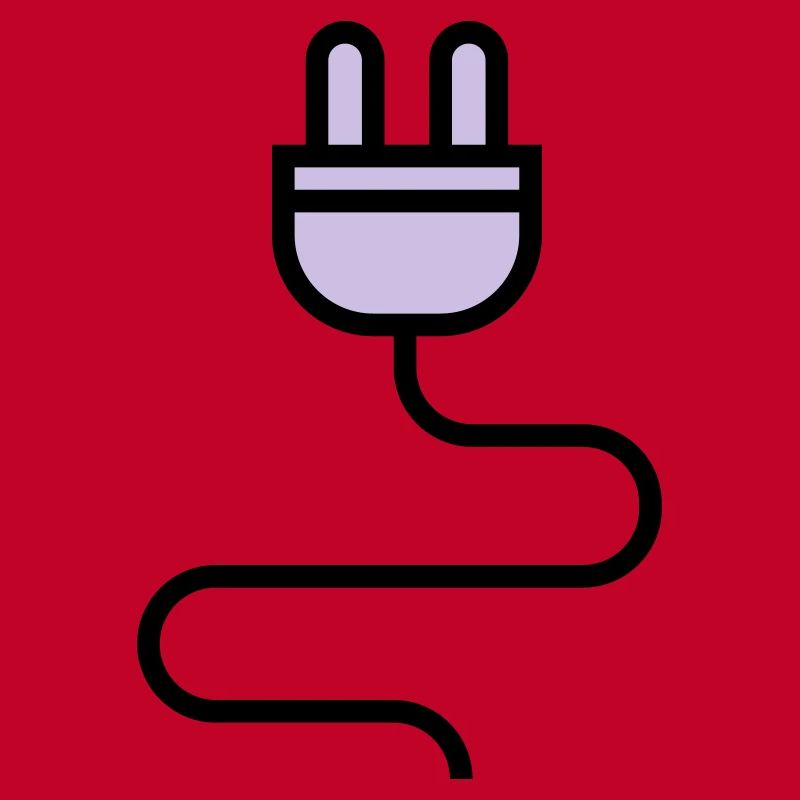 Power cable, plug