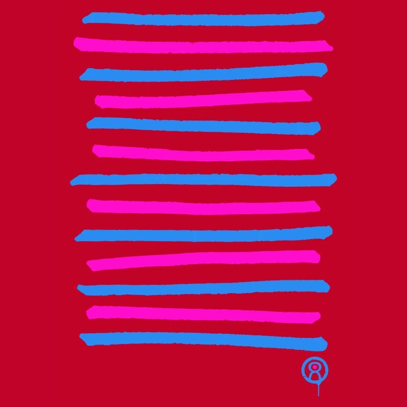 Sprayed graffiti lines, printing color freely selectable