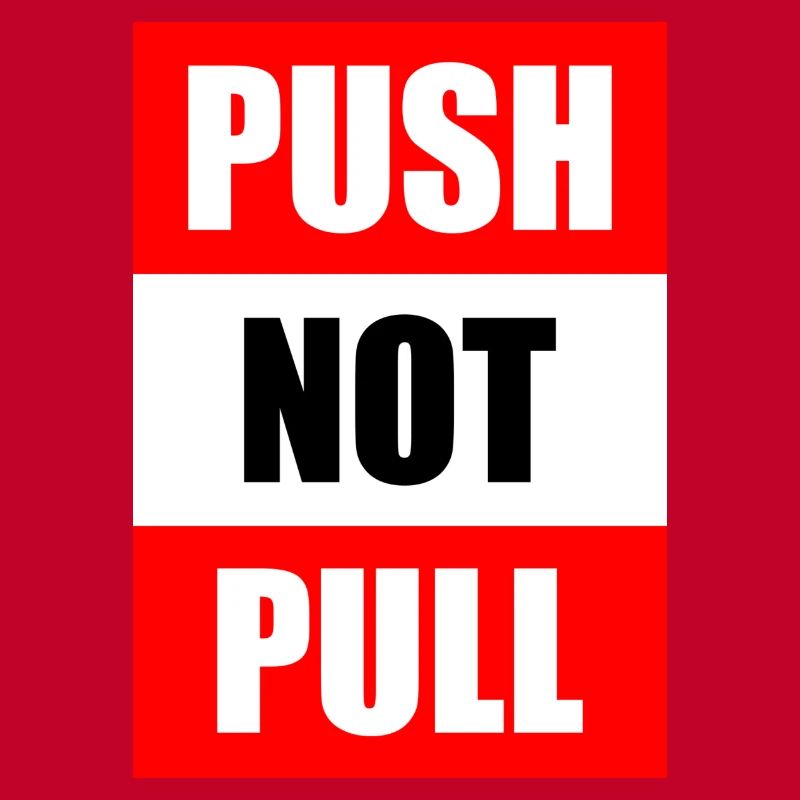 Push not pull