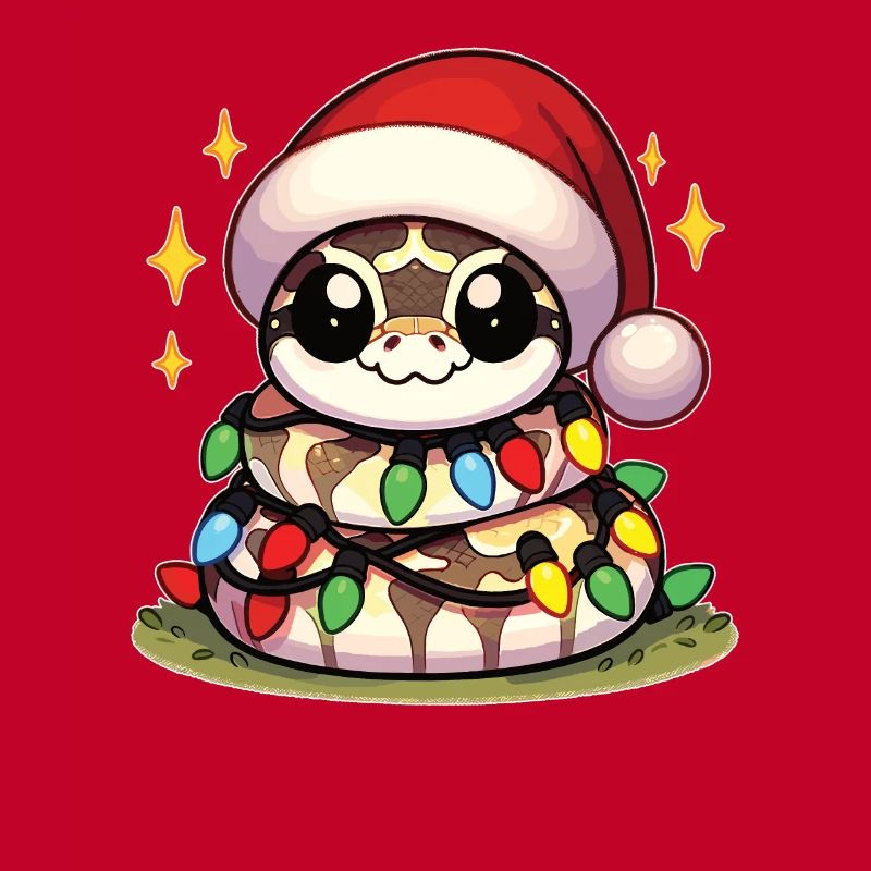 Weihnachtsmütze Weihnachten Lichterkette Python