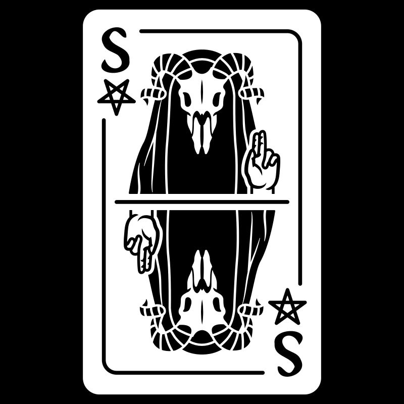 Devil Playing Card
