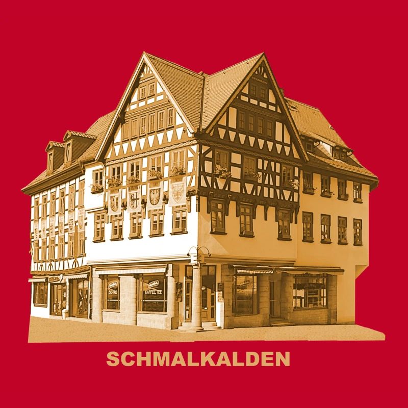 Schmalkalden Thuringia half-timbered