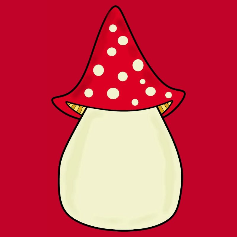 Mushroom Toadstool Pattern Personalizable Gift