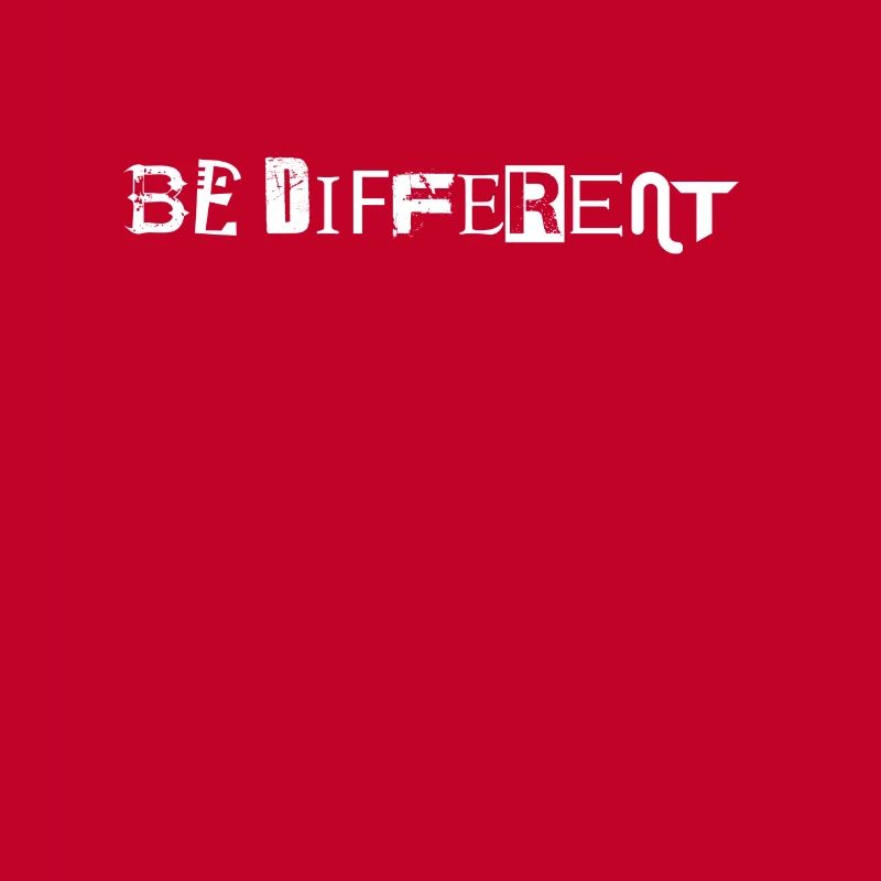 Be different other anders verschieden