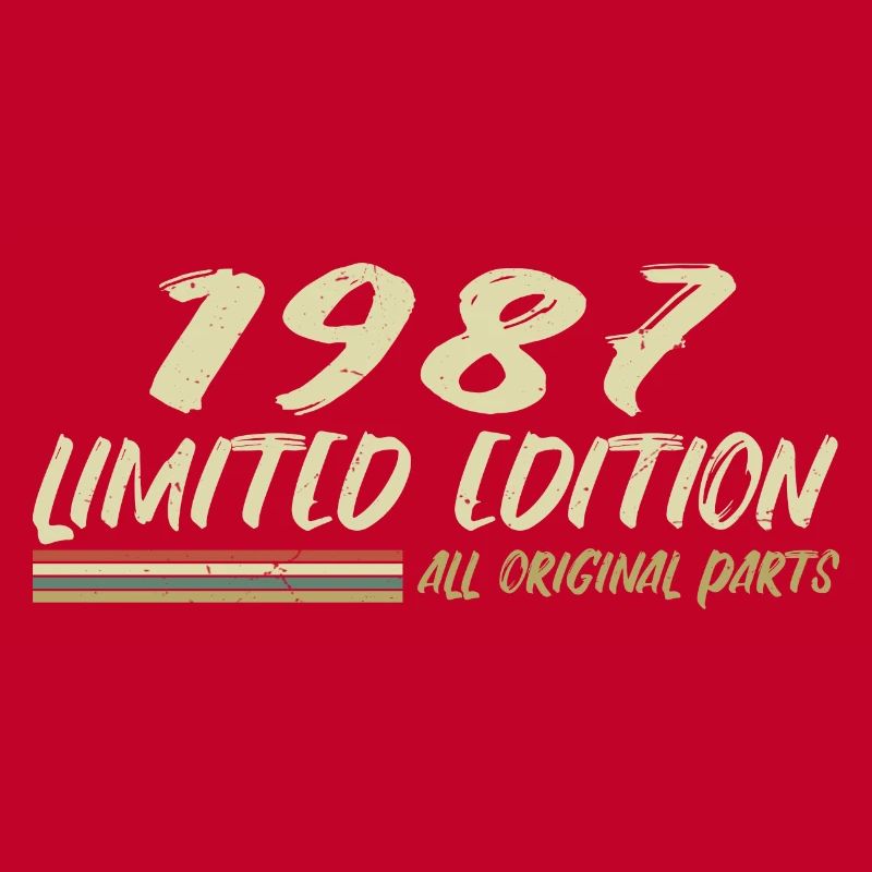 1987 Geburtstagsgeschenkidee 1987