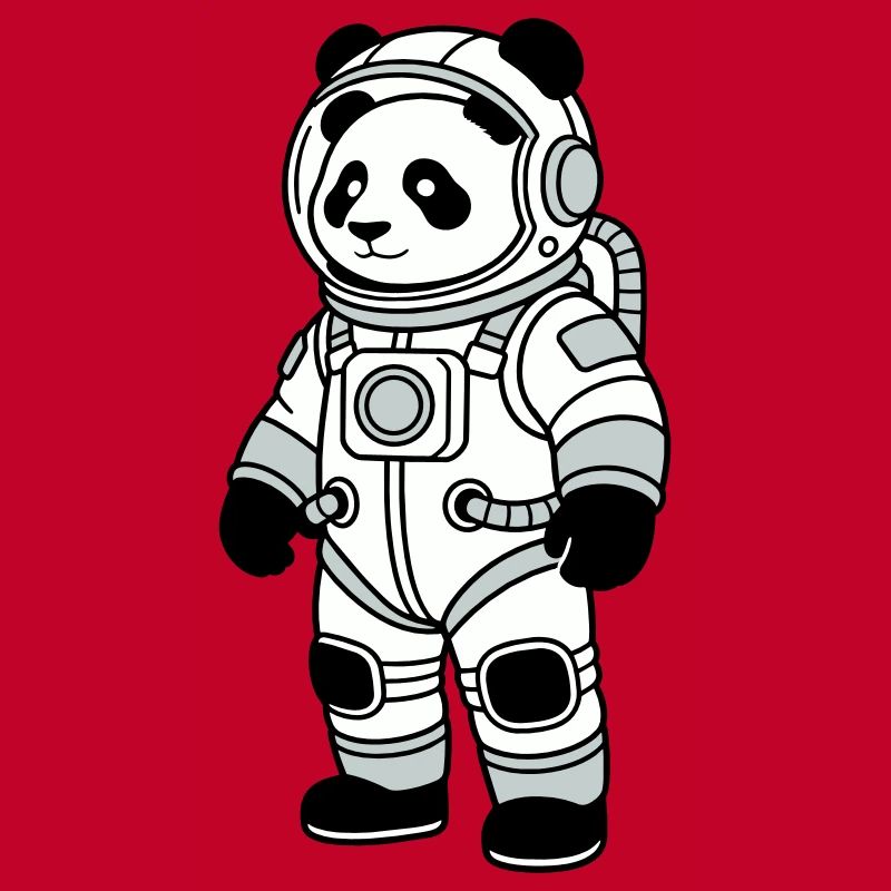 Combinaison spatiale panda bear