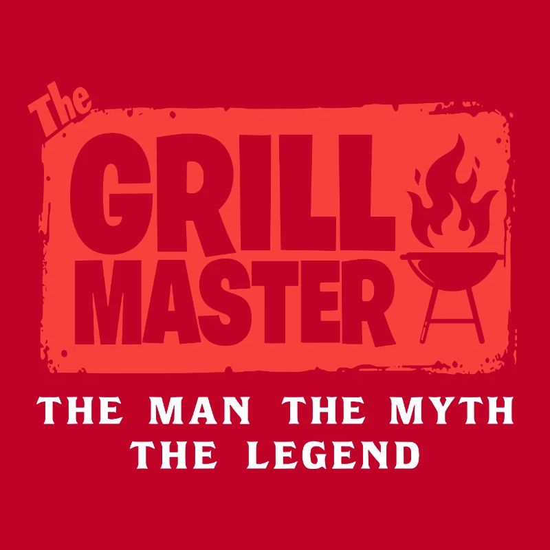 The Grillmaster BBQ Grilling Cult Saying