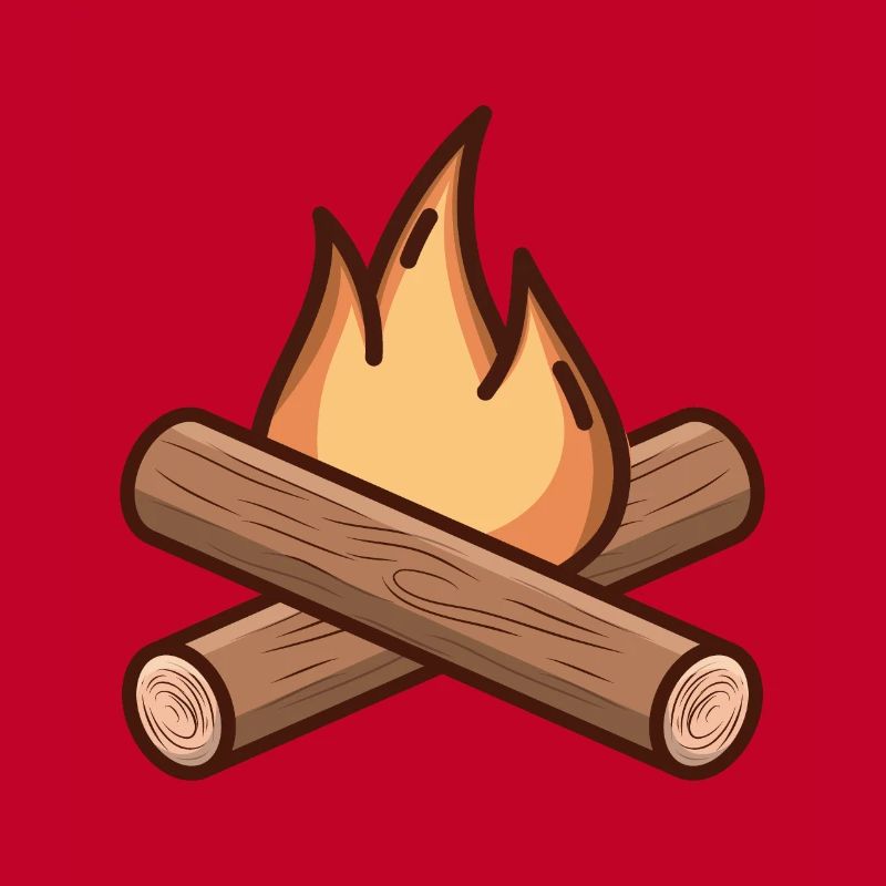 Campfire Fire Drawing