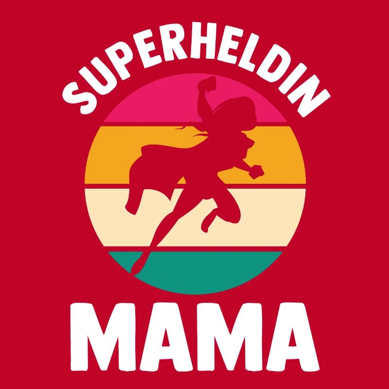 Mutter Superheldin Mama