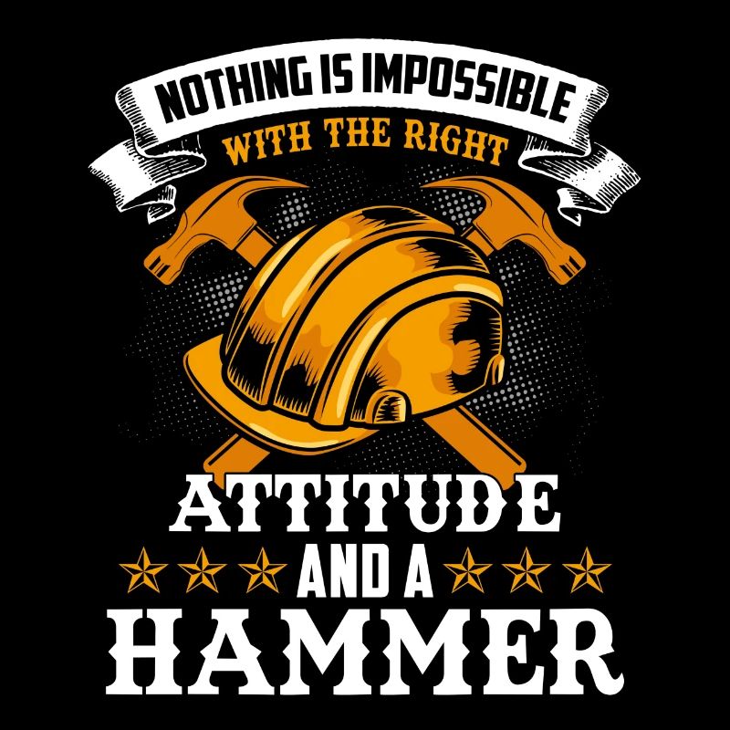 construction worker hammer