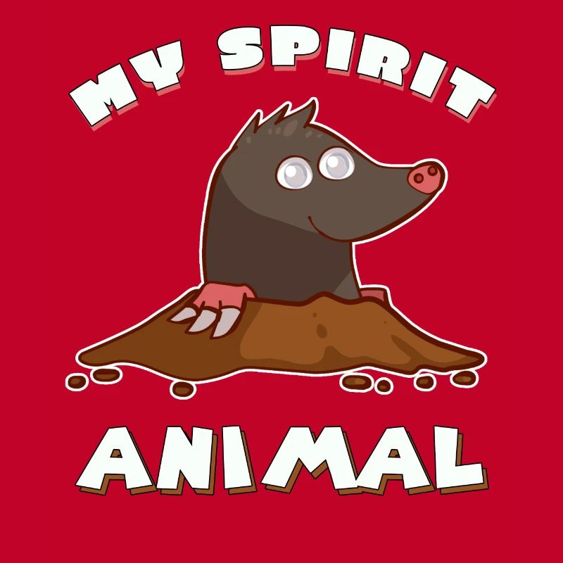 Mole, nearsighted, molehill gift
