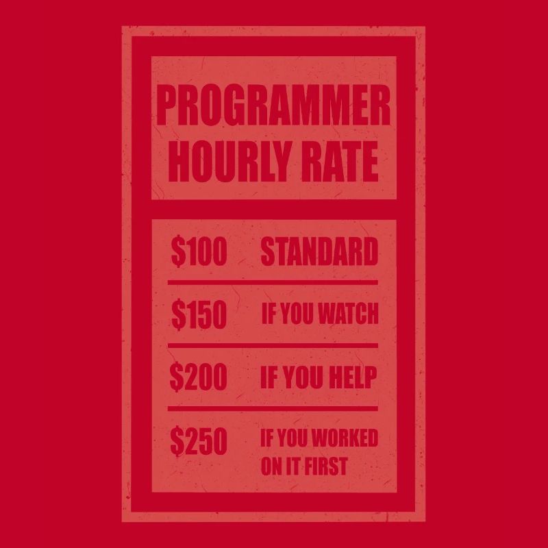 Programmer Hourly Rate Programmierer