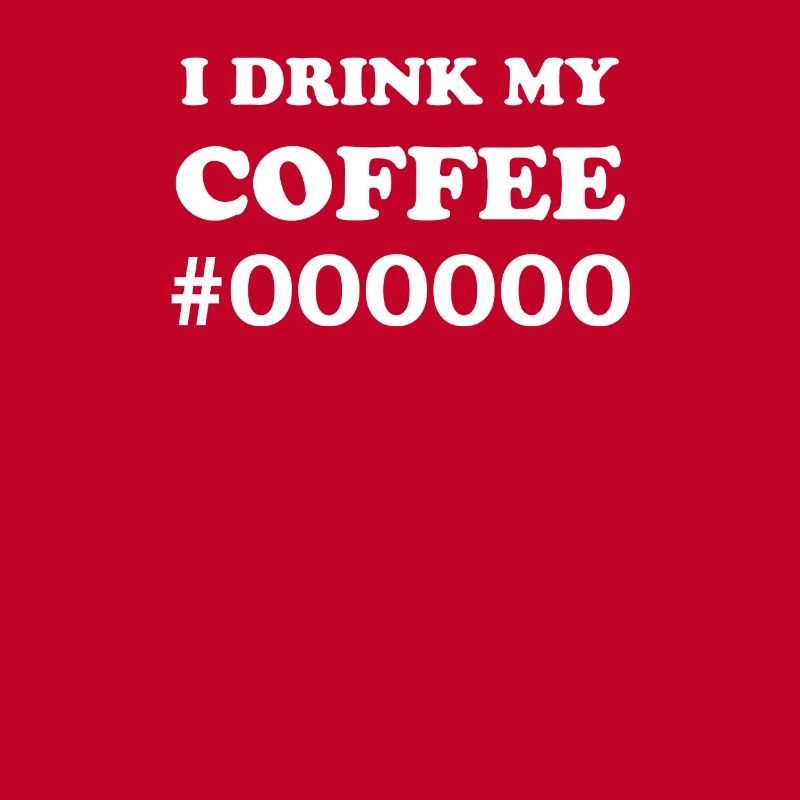 Coffee Black Nerd Programmer IT Web Designer