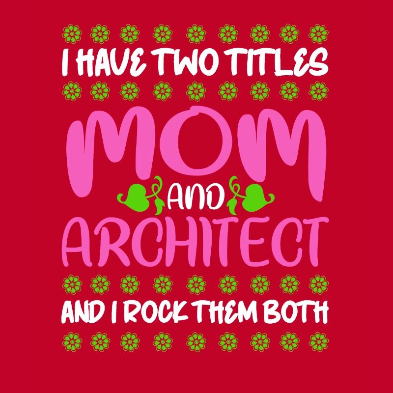 Architecte architecte fleurs maman cadeau de maman