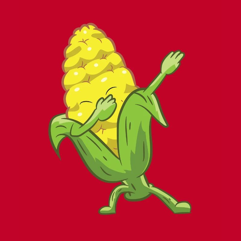 Dabbing Corn Cute Dancing Corn Gift For Corn