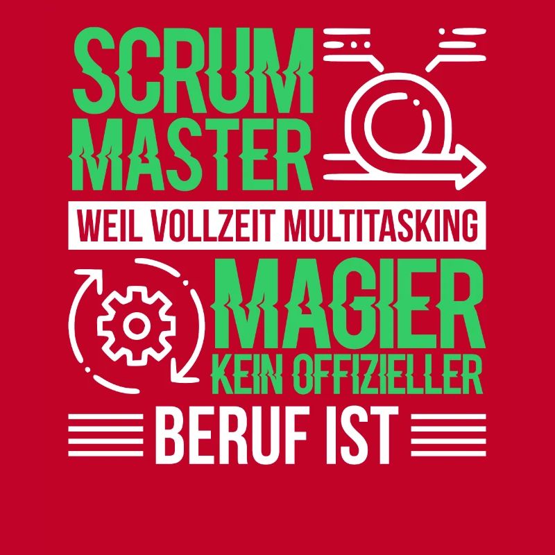 Docker Scrum Master Software Coding Geschenk
