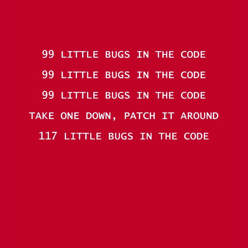 99 Bugs Programmer Gift Computer Scientist Nerd
