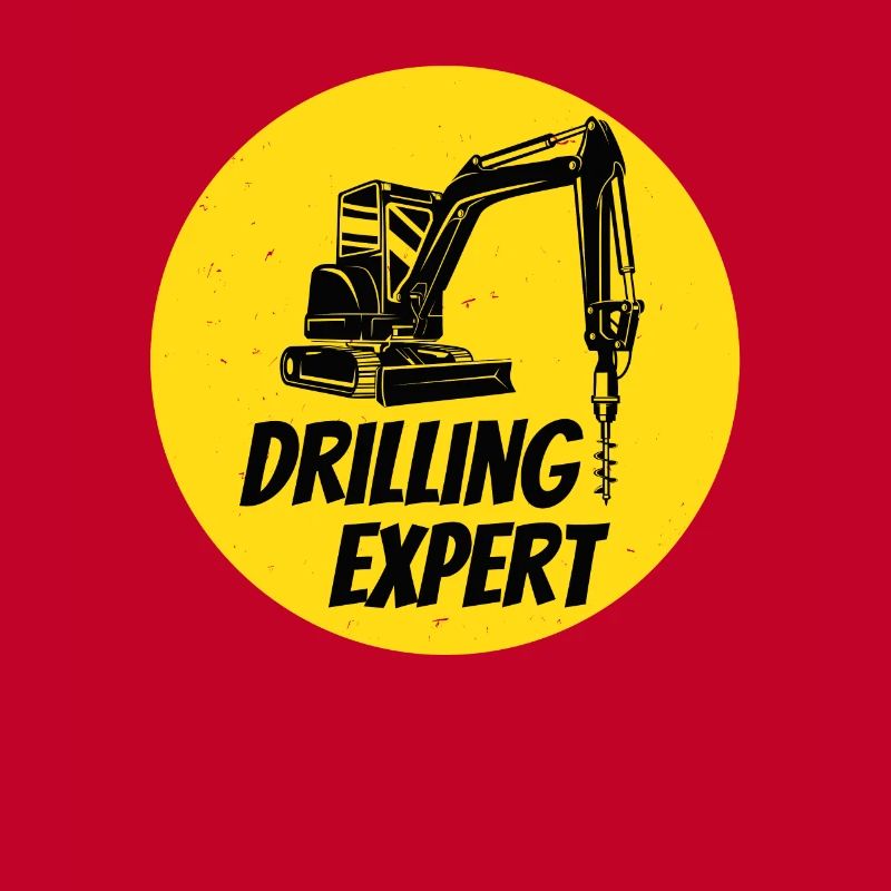Drilling expert drilling machine construction site construction worker