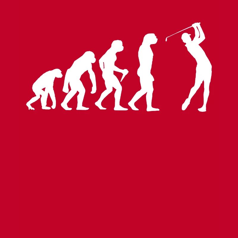 Golf Golfer Golfer Evolution Playing Golf