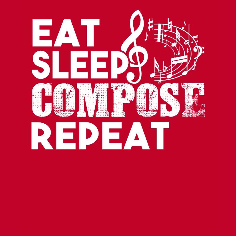 Composer Composer Eat Sleep Compose Repeat