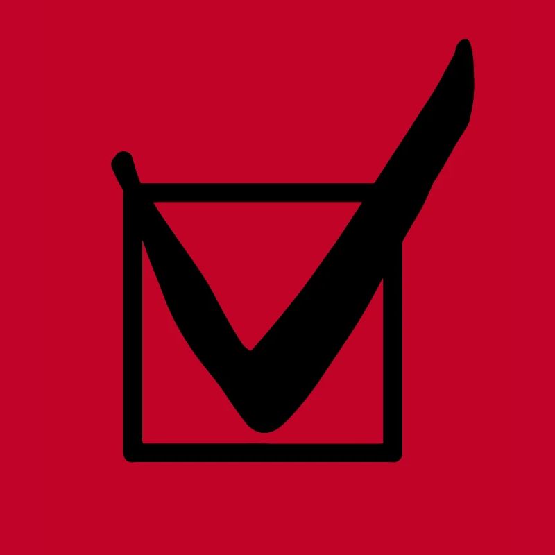 Symbol check mark gift idea