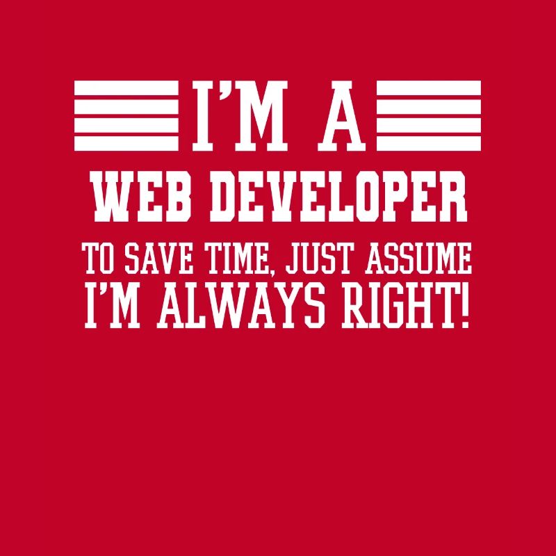 Web developer Gift, I'm A Web developer To Save