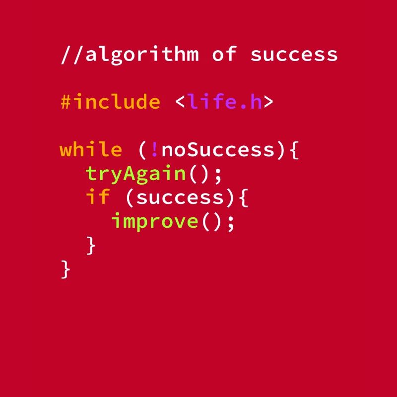 Success of successful programmer algorithm
